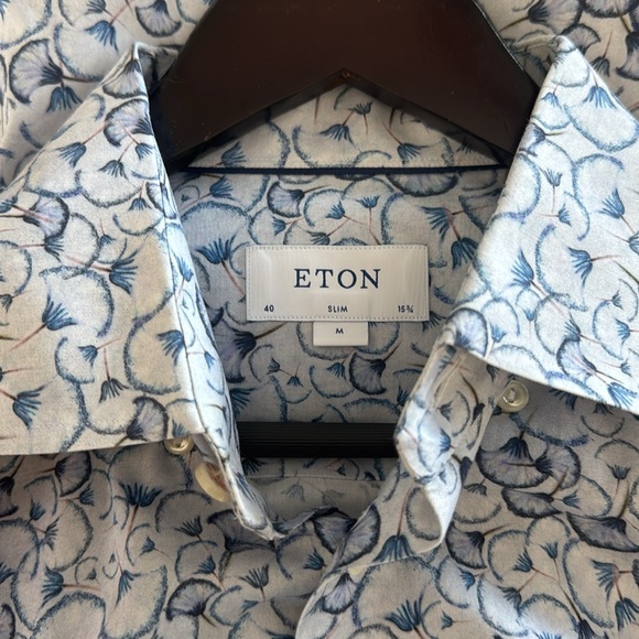 Mens Eton Dress Shirt - Picture 3 of 4